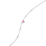 Collier Argent Blanc Declaration Oxyde De Zirconium - Colliers fantaisie Femme | Histoire d&rsquo;Or