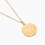 Collier Astro Plaqu&eacute; Or - Colliers Naissance Femme | Histoire d&rsquo;Or