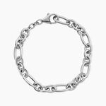 Bracelet Camiorica Argent Blanc - Bracelets cha&icirc;ne Femme | Histoire d&rsquo;Or