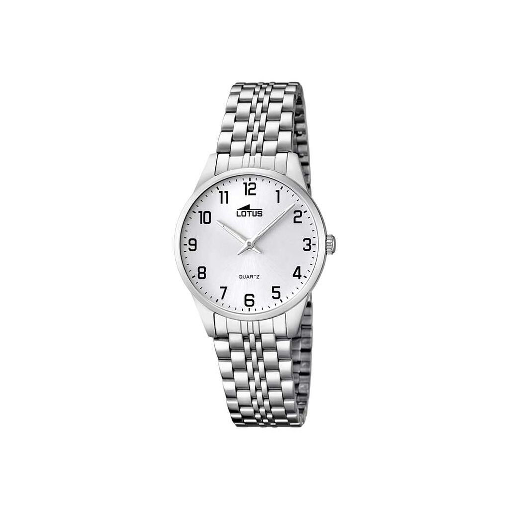Montre Lotus Classique 31 Argent&eacute; - Montres Femme | Histoire d&rsquo;Or