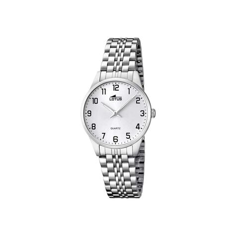 Montre Lotus Classique 31 Argent&eacute; - Montres Femme | Histoire d&rsquo;Or