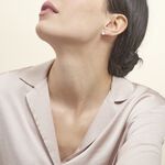 Boucles D'oreilles Pendantes Marie-helena Argent  Oxyde De Zirconium - Boucles d'oreilles fantaisie Femme | Histoire d&rsquo;Or