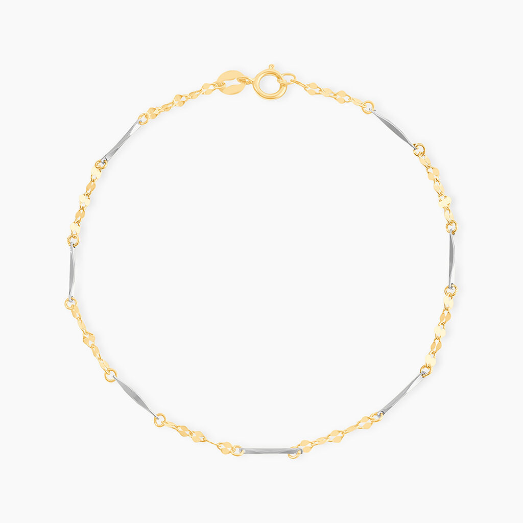 Bracelet Peyronne Or Bicolore - Bracelets Femme | Histoire d&rsquo;Or