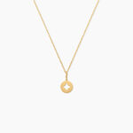 Collier Jamila Argent Dor&eacute; - Bijoux sans pierre Femme | Histoire d&rsquo;Or
