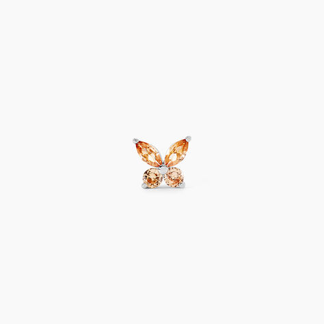 Piercing Clairette Argent Blanc Oxyde De Zirconium - Bijoux Femme | Histoire d&rsquo;Or