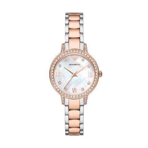Montre Emporio Armani Blanc - Montres Femme | Histoire d&rsquo;Or