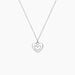 Collier Clarity Argent Blanc Nacre - Colliers fantaisie Femme | Histoire d&rsquo;Or