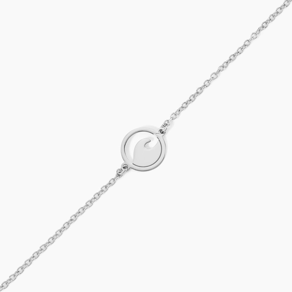 Bracelet Hawai Argent Blanc - Bracelets Femme | Histoire d&rsquo;Or