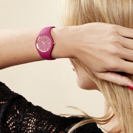 Montre Ice Watch Ice Glam Brushed Mauve - Montres Femme | Histoire d’Or