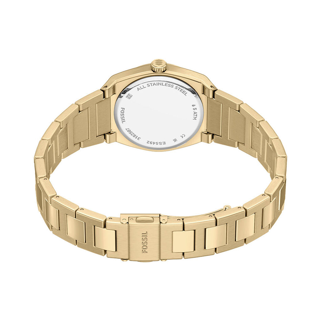 Montre Fossil Everett Femme Dor&eacute; - Montres Femme | Histoire d&rsquo;Or