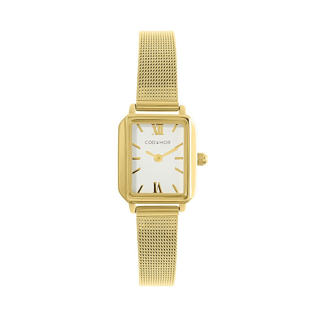 Montre Codhor Eleonia Blanc - Montres Femme | Histoire d&rsquo;Or