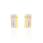 Cr&eacute;oles Igora Or Tricolore - Boucles d'oreilles cr&eacute;oles Femme | Histoire d&rsquo;Or