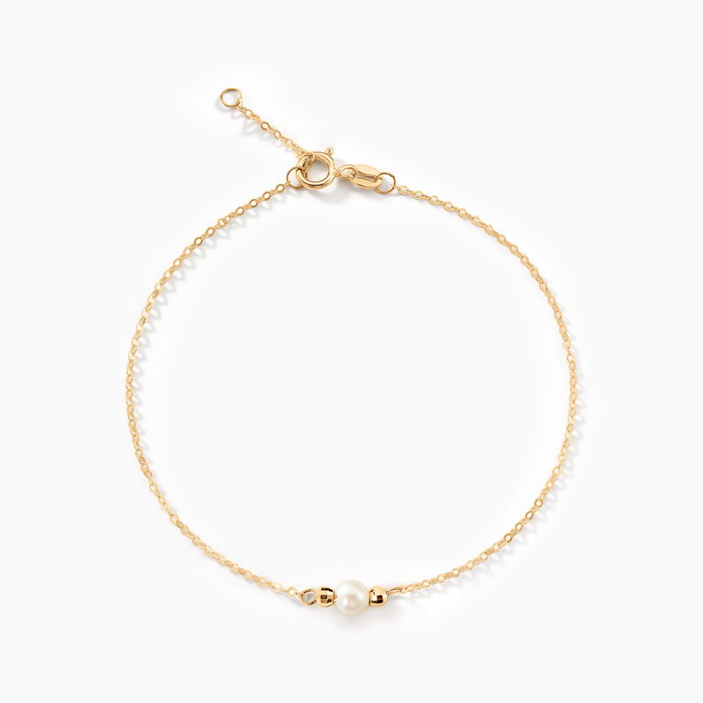 Bracelet Laetizia Or Jaune Perle De Culture - Bracelets Femme | Histoire d&rsquo;Or