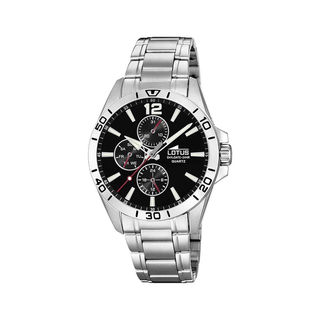 Montre Lotus Multifunction Noir - Montres Homme | Histoire d’Or