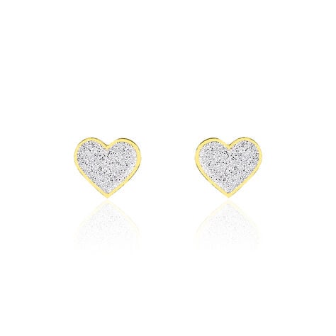 Boucles D'oreilles Puces Marta Or Jaune - Clous d'oreilles Femme | Histoire d’Or
