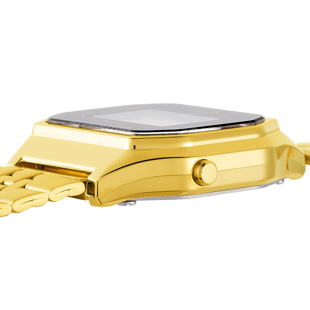 Montre Casio Collection Vintage Champagne - Id&eacute;es cadeaux Femme | Histoire d&rsquo;Or