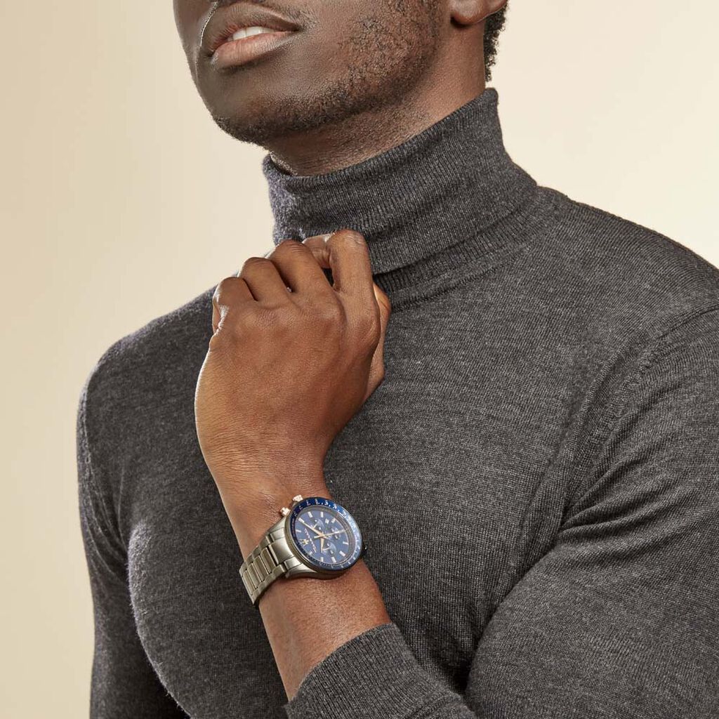 Montre Maserati Sfida Bleu - Montres Homme | Histoire d&rsquo;Or