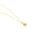 Collier Or Jaune Clothilde Citrine - Colliers Coeur Femme | Histoire d’Or