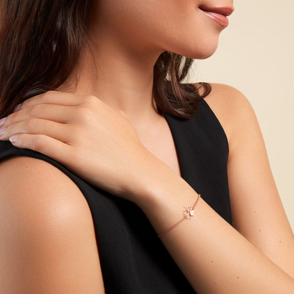 Bracelet Amorette Argent Rose - Bracelets Femme | Histoire d’Or