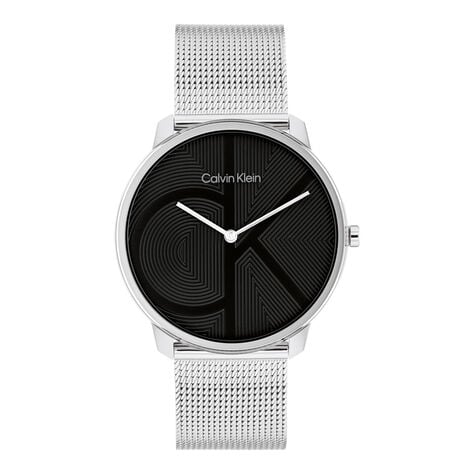 Montre Calvin Klein Iconic Noir - Montres Homme | Histoire d&rsquo;Or