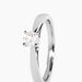 Bague Iris Platine Blanc Diamant - Bagues solitaires Femme | Histoire d&rsquo;Or