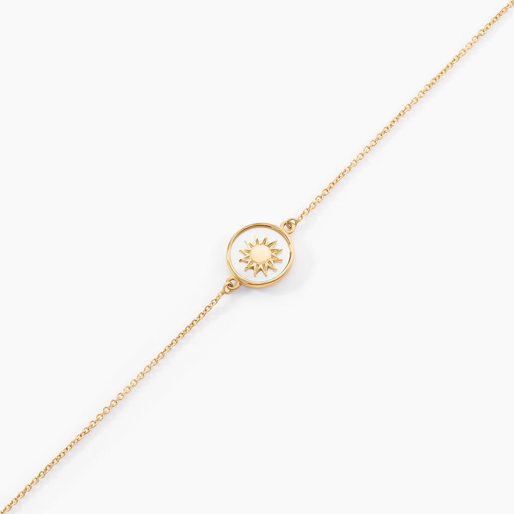 Bracelet Sunlight Or Jaune Nacre - Bracelets Femme | Histoire d’Or