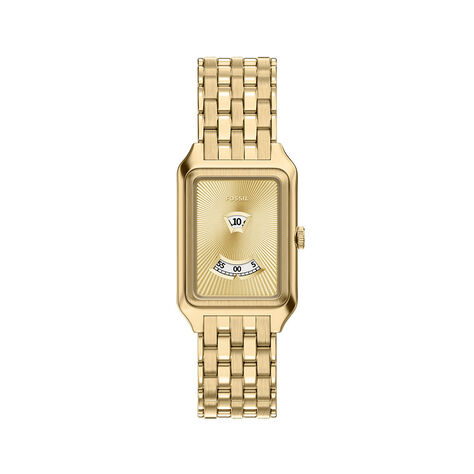 Montre Fossil Raquel Jumping Hour Dor&eacute; - Montres Femme | Histoire d&rsquo;Or
