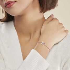 Bracelet Delphe Argent Blanc Oxyde De Zirconium - Bracelets fantaisie Femme | Histoire d’Or