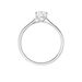 Bague Solitaire Athena Or Blanc Diamant - Bagues solitaires Femme | Histoire d’Or