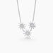 Collier Daisy Argent Blanc Oxyde De Zirconium - Colliers Femme | Histoire d’Or