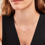 Collier Neruda Argent Blanc Oxyde De Zirconium - Colliers fantaisie Femme | Histoire d&rsquo;Or