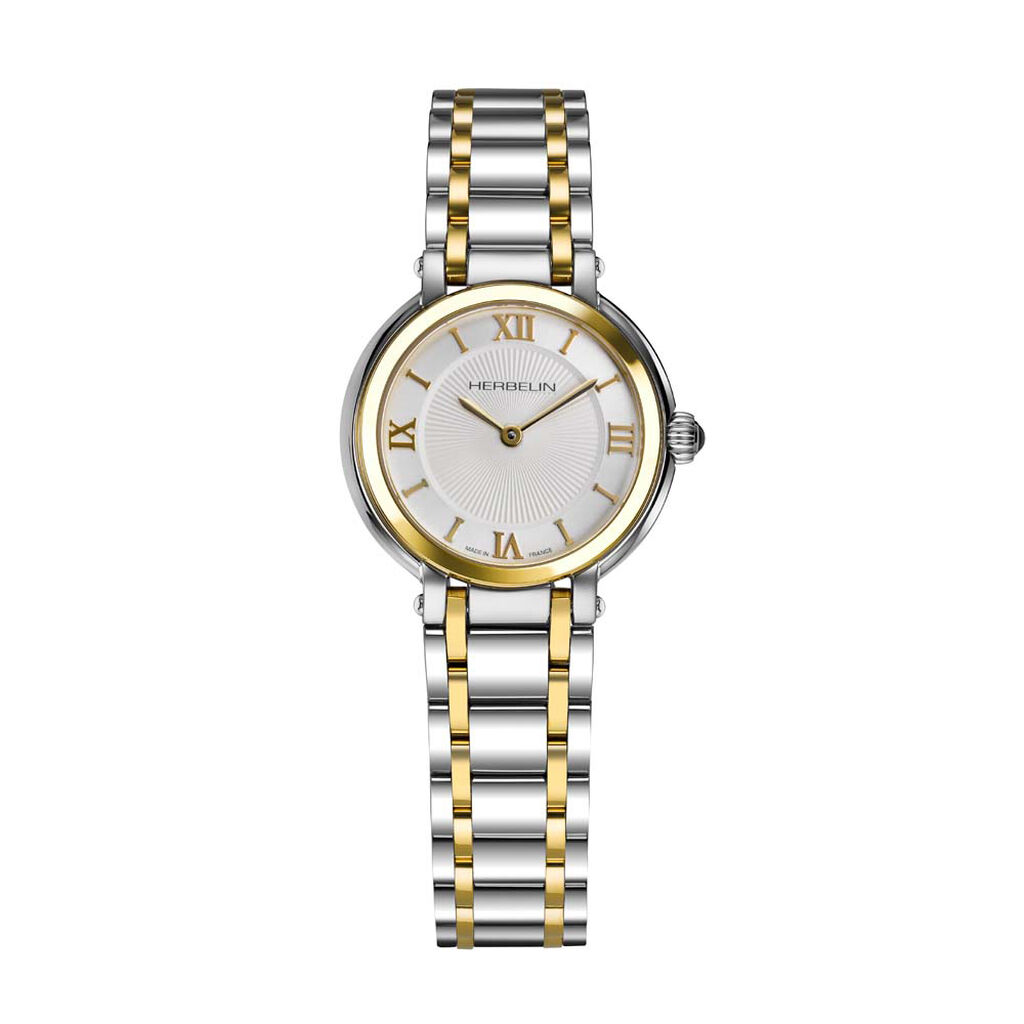 Montre Herbelin Galet Blanc - Montres Femme | Histoire d’Or