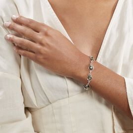 Bracelet Argent Blanc Marie-pauline Ambre - Bijoux Femme | Histoire d’Or