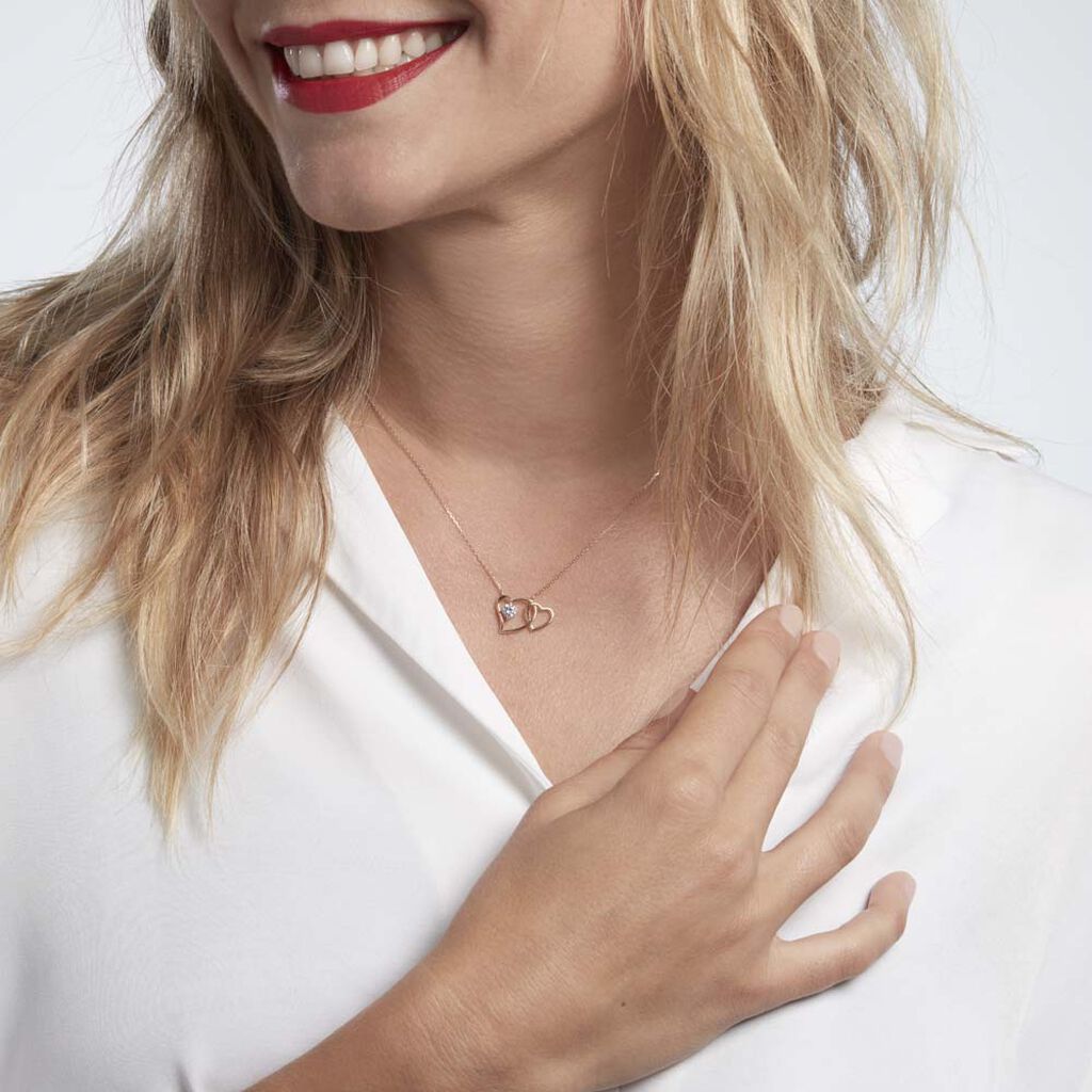 Collier Or Jaune Shiela Oxyde Central - Colliers Femme | Histoire d’Or