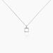 Collier Brielle Argent Blanc - Colliers fantaisie Femme | Histoire d’Or