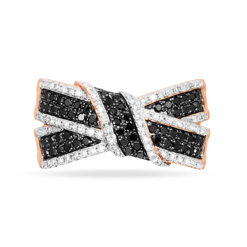 Bague Agnes Or Rose Diamant - Bagues avec pierre Femme | Histoire d’Or