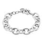 Bracelet Aelia Maille Alternee Acier Blanc