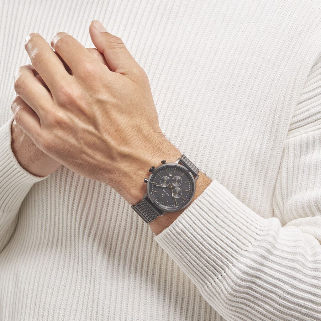 Montre Pierre Lannier Baron Noir - Montres Homme | Histoire d’Or