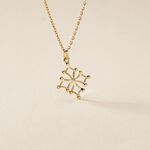 Pendentif Dajo Croix Occitane Or Jaune - Pendentifs Famille | Histoire d&rsquo;Or