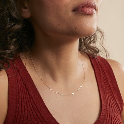 Collier Darleen Or Jaune - Colliers Coeur Femme | Histoire d’Or