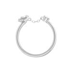 Bague Bee Good Argent Blanc Oxyde De Zirconium - Bagues solitaires Femme | Histoire d&rsquo;Or