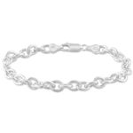 Bracelet Carola Argent Blanc - Bracelets cha&icirc;ne Femme | Histoire d&rsquo;Or