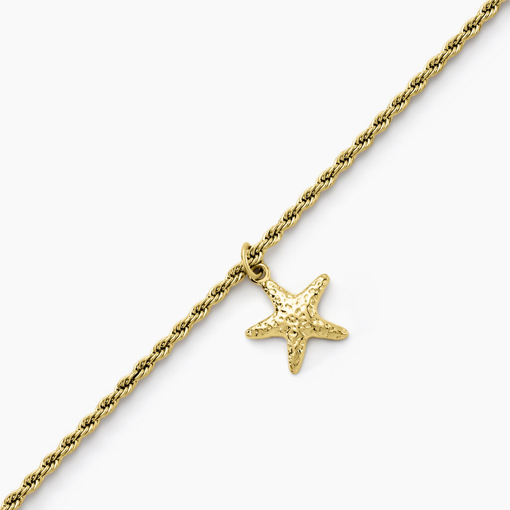Bracelet Mermaid Acier Jaune - Bracelets Femme | Histoire d’Or
