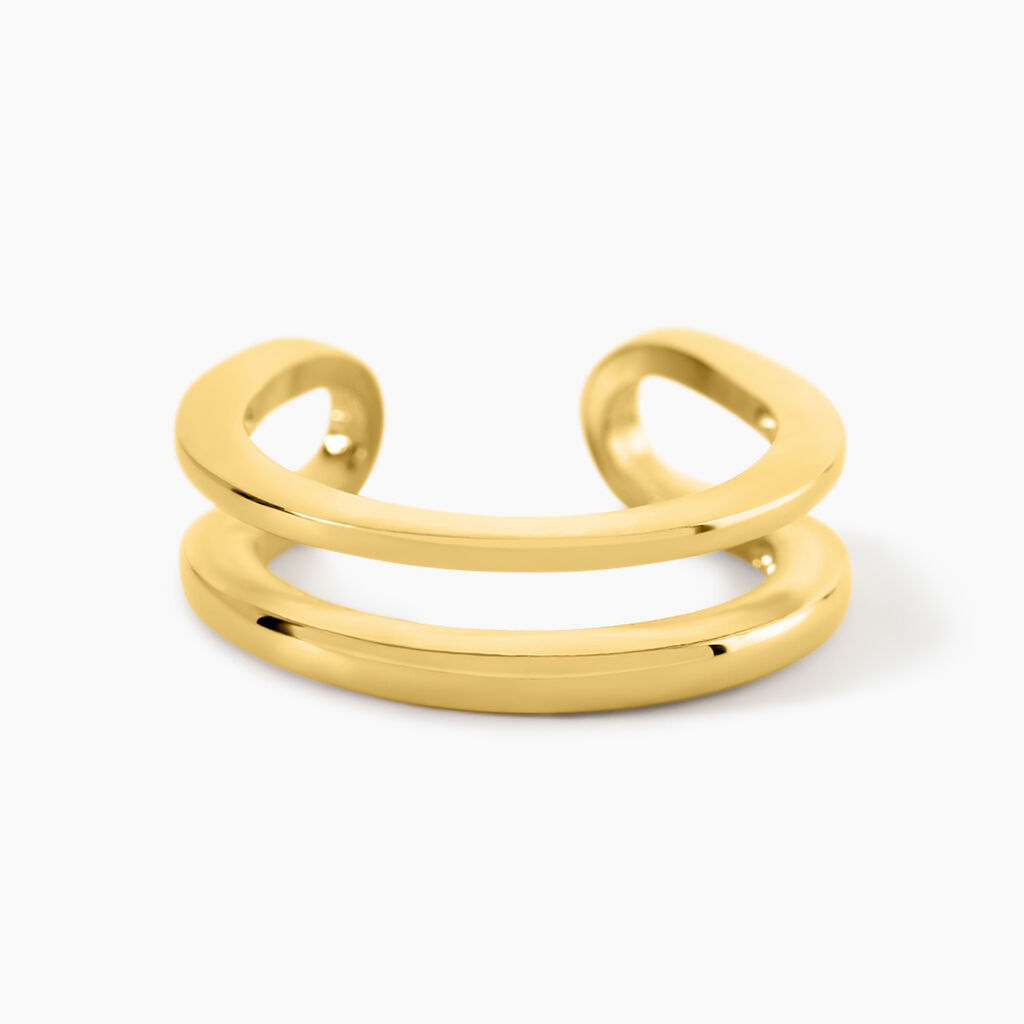 Bague Alfreda Acier Jaune - Bagues fantaisie Femme | Histoire d&rsquo;Or