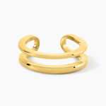 Bague Alfreda Acier Jaune - Bagues fantaisie Femme | Histoire d&rsquo;Or