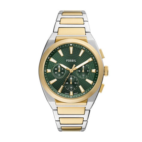 Montre Fossil Everett Vert - Montres Homme | Histoire d&rsquo;Or