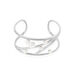 Bracelet Jonc Nissi Argent Blanc Perle De Culture Oxyde De Zirconium - Bracelets joncs Femme | Histoire d’Or