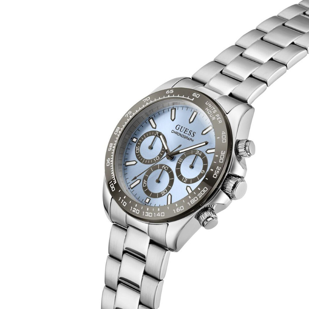 Montre Guess Arthur Bleu Sky - Montres Homme | Histoire d&rsquo;Or