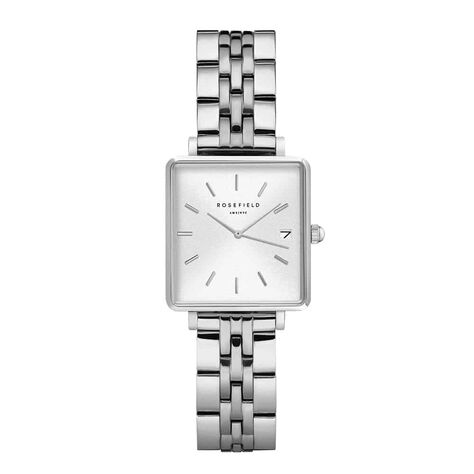 Montre Rosefield The Mini Boxy Blanc - Montres Femme | Histoire d&rsquo;Or
