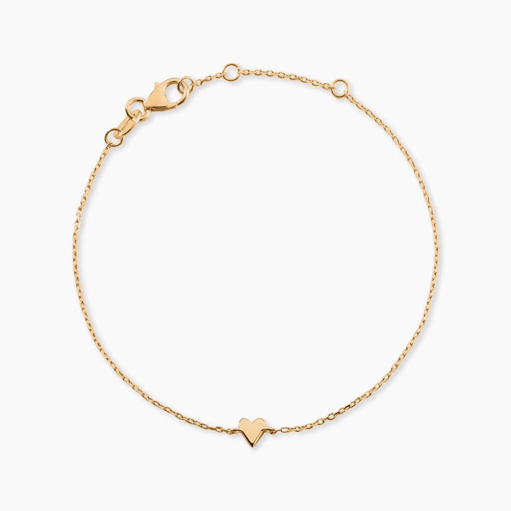 Bracelet Simonetta Plaqu&eacute; Or Jaune - F&ecirc;te des m&egrave;res Femme | Histoire d&rsquo;Or